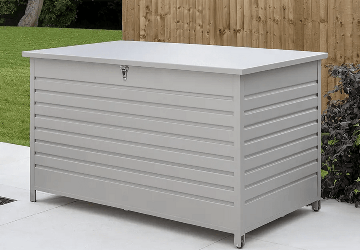 Kettler Large Aluminium Storage Box - Pebble
