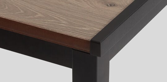Signature Porto 160cm Table + Elisa Dining Chair, Set of 6 - Ashwood Brown