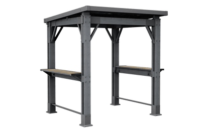 Signature Grill Gazebo - Ashwood Brown