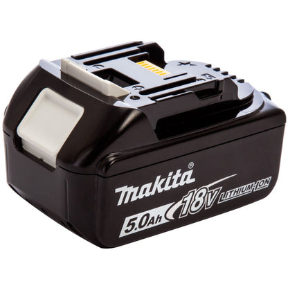 Makita 18V 6 Piece Kit with 3 x 5.0Ah Batteries Charger & 100 Accessory Set T4TKIT-7316