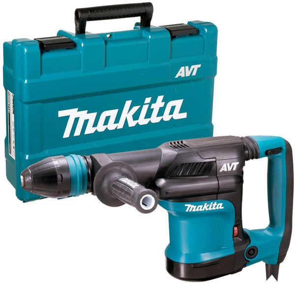 Makita HM0871C/2 SDS-MAX AVT Demolition Hammer With Carry Case 240V